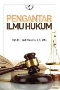 Pengantar ilmu hukum