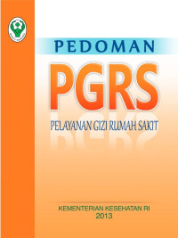 Pedoman PGRS Pelayanan Gizi Rumah Sakit