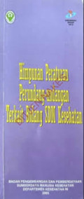 Himpunan peraturan perundang-undangan terkait bidang SDM kesehatan