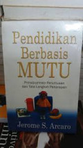 Pendidikan Berbasis Mutu