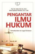 Pengantar ilmu hukum ( introduction to legal science)