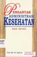 Pengantar Administrasi Kesehatan