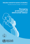 Managing prolonged and obstructed labour: education material for teachers of midwifery: midwifery education module